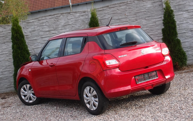 Suzuki Swift cena 16500 przebieg: 73000, rok produkcji 2017 z Czerwieńsk małe 211